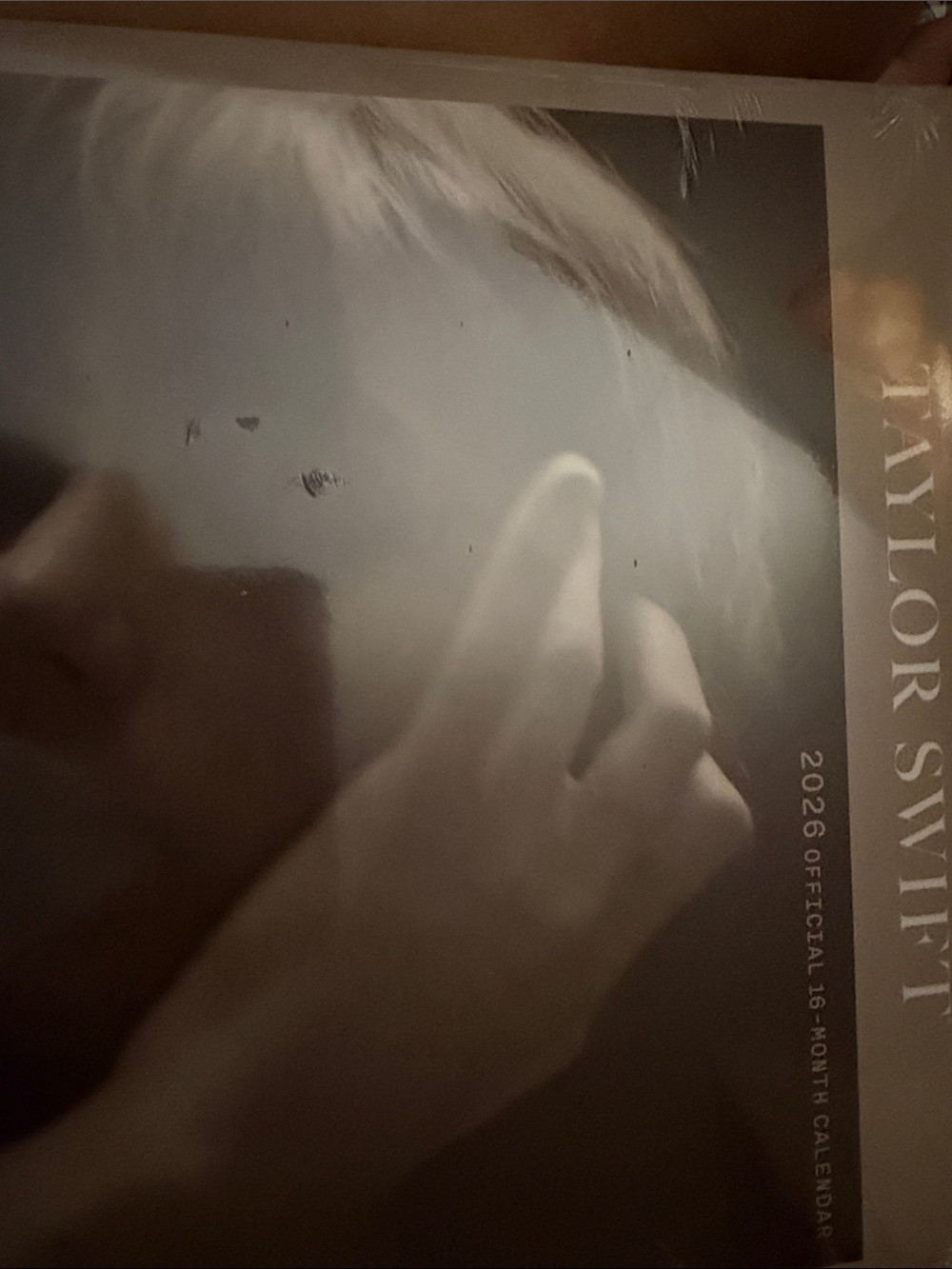 Taylor Swift Sepia-Toned calendar